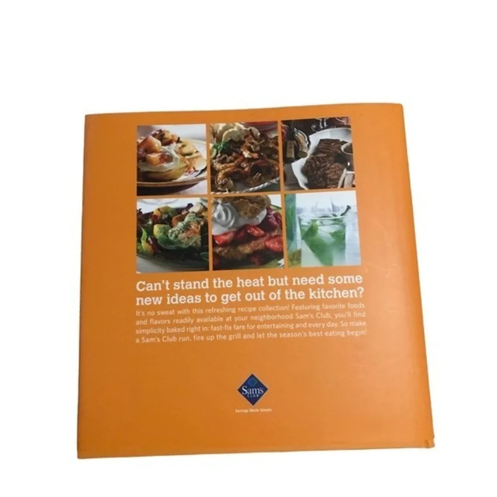 Fresh ,Fast and Fabulous New Sam's Club Hard Cover Cook Book‎